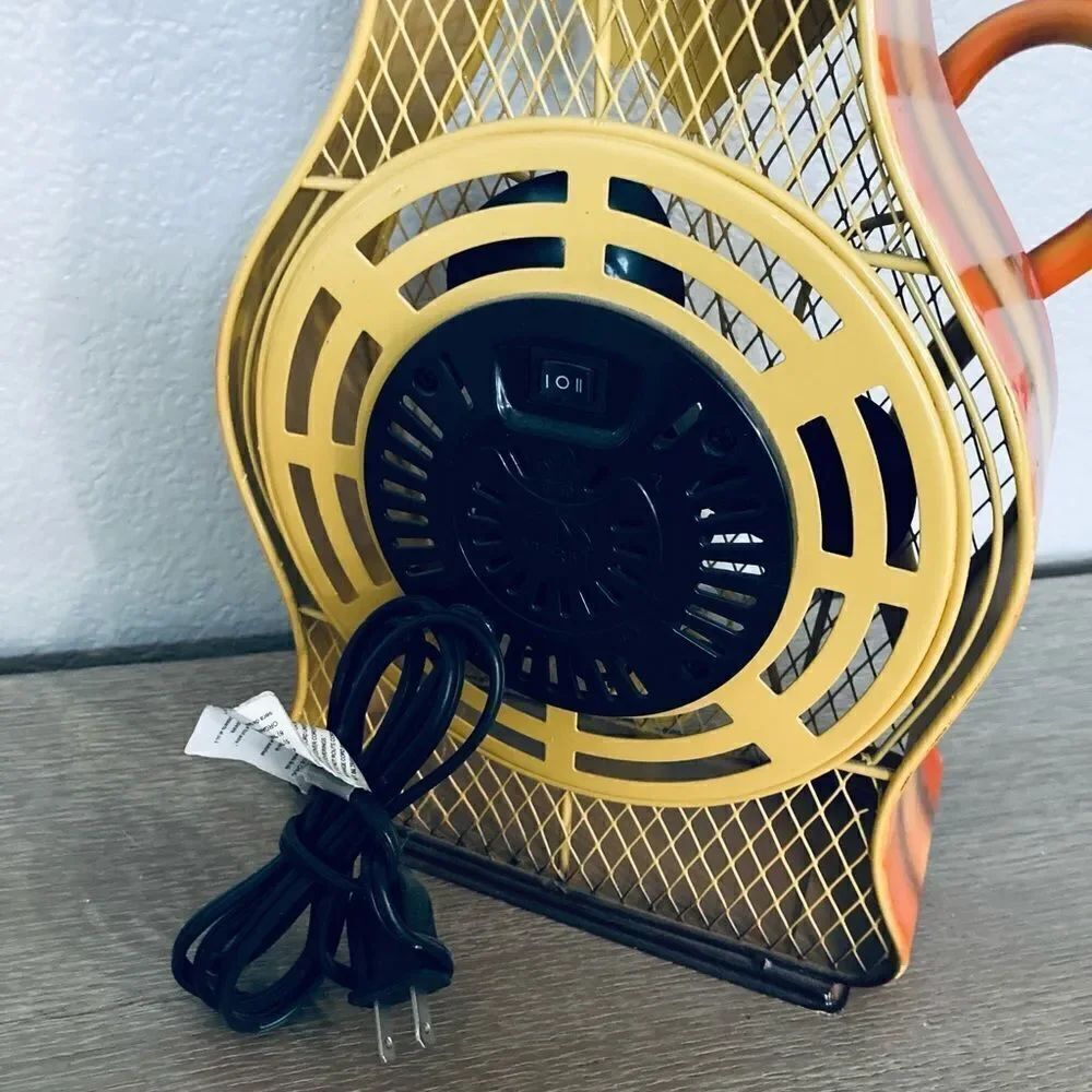 Metal Dog Rustic Decor Electric Fan - Picture 6 of 6